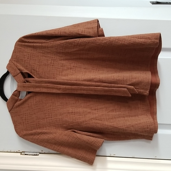 Brown Blouse, size L - Picture 2 of 3